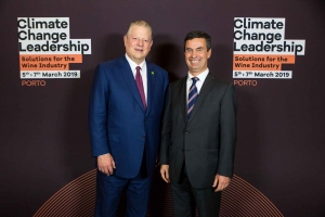 Na fotografia: Al Gore (pr&eacute;mio nobel da Paz e ex-vice-Presidente dos Estados Unidos da Am&eacute;rica) e Jos&eacute; Leit&atilde;o (CEO APCER)